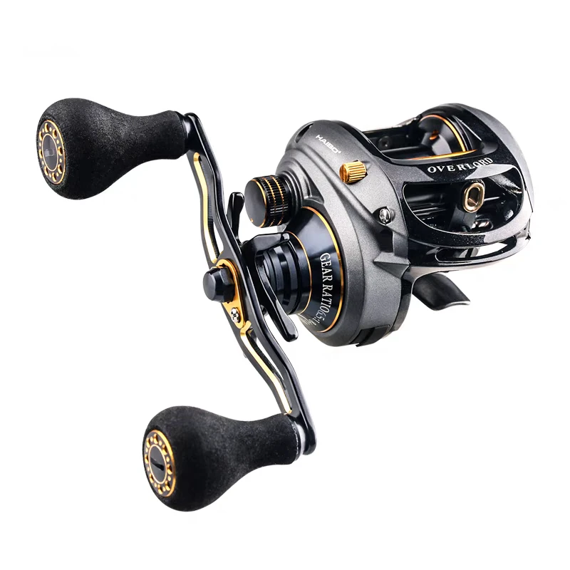 

Baitcast Casting Fishing Reel Left/Right Metal Molinete Pesca High Speed 5.1:1 9Ball Bearings Carretilha De Peche Max Drag 8KG