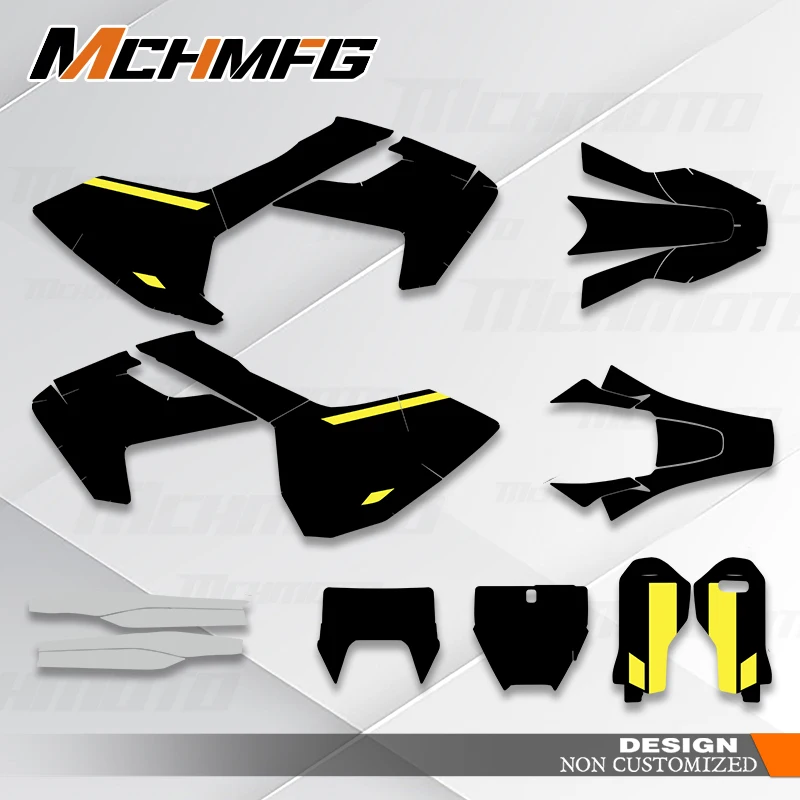  MCHMFG For Husqvarna  TC FC TX FX FS 2016 2017 2018 TE FE 2017 2018 2019  Motorcycle Graphics Decals Stickers Kits  003