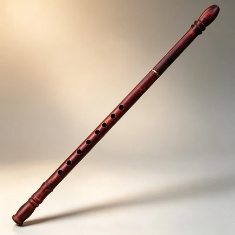61CM Blul Sring Flute Wooden Traditional Vertical Blowing Flutes Adult Playing Recorder Portable Armenia Woodwind Instruments
