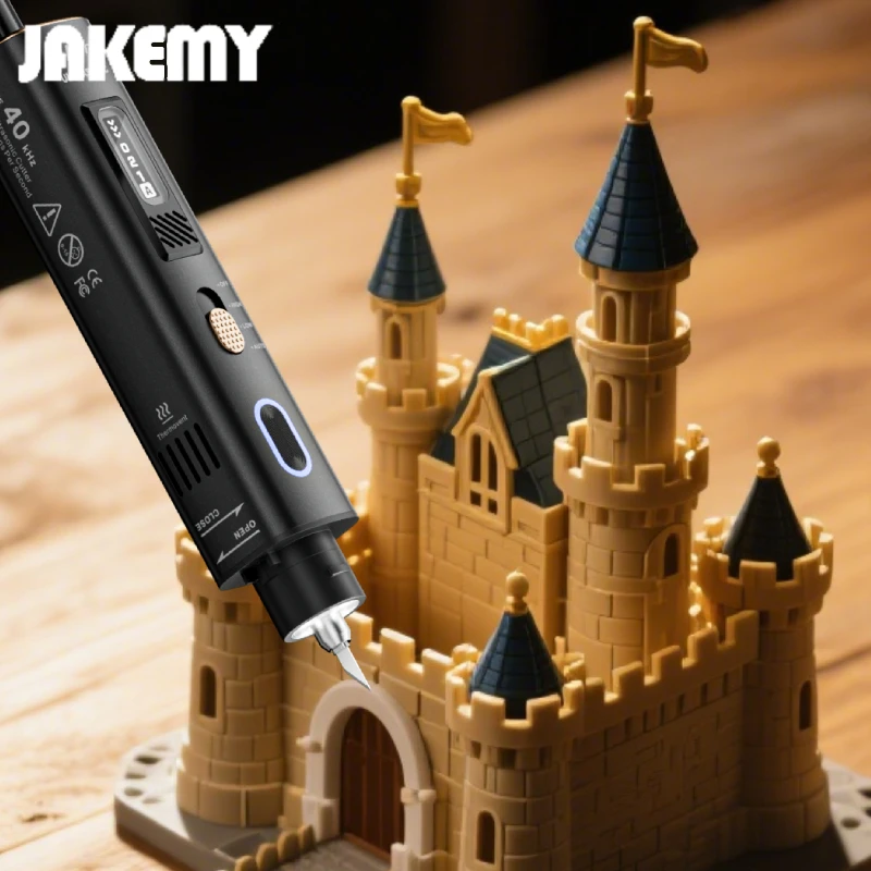 Portable 0kHz Ultrasonic Cutting Knife Polisher DIY Artist Recommended for Craft Model Trimming Automatic Feature