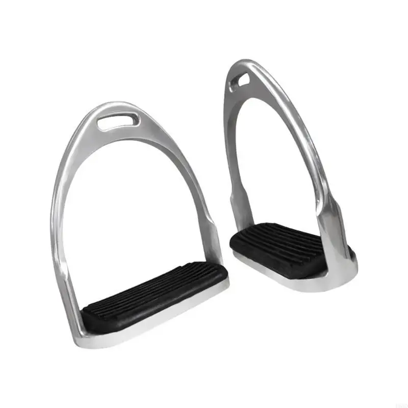 Horse Stirrups, 1Pair High Strength Riding Stirrups, Safety Stirrups Equestrians 