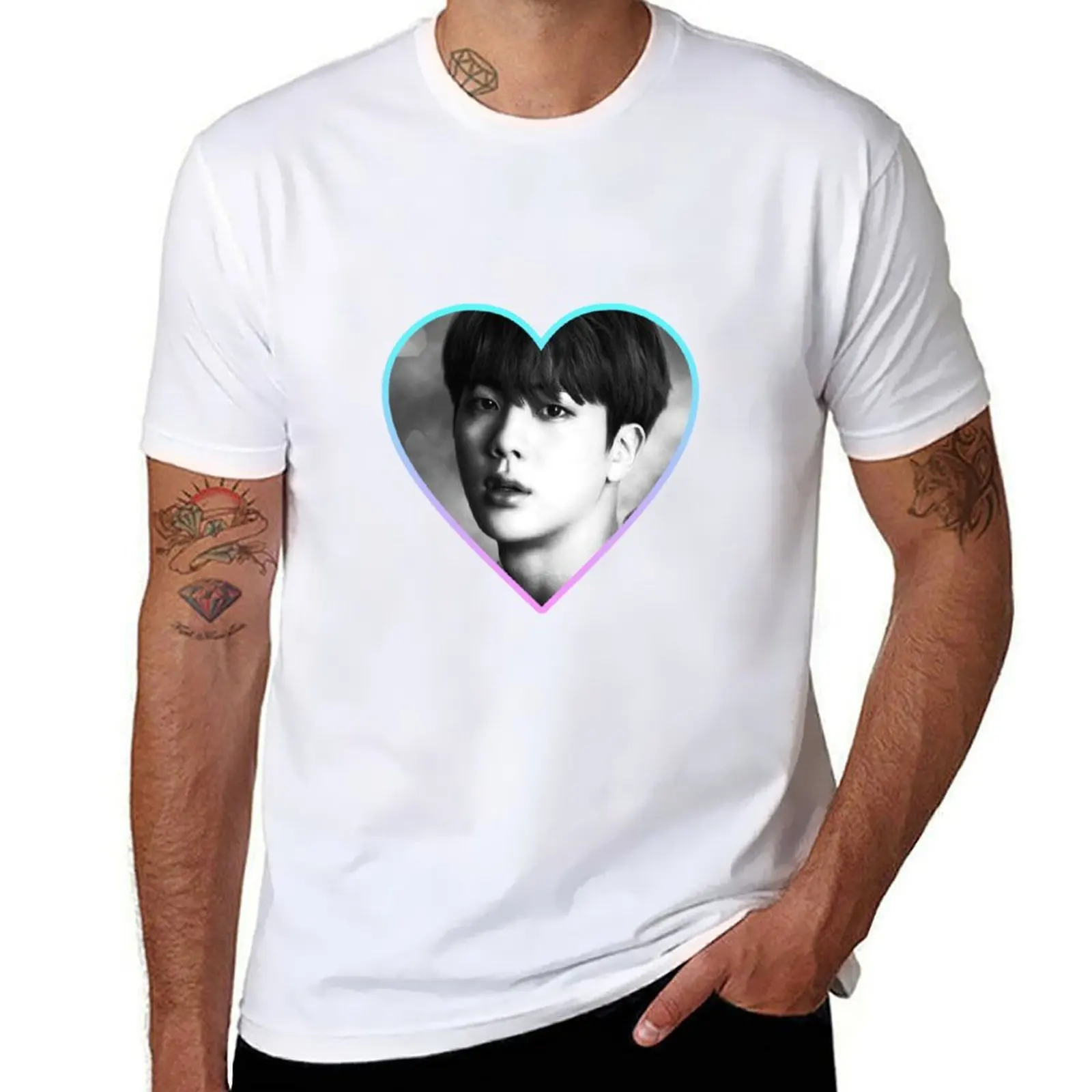 Jin Love Heart T-Sh… - image