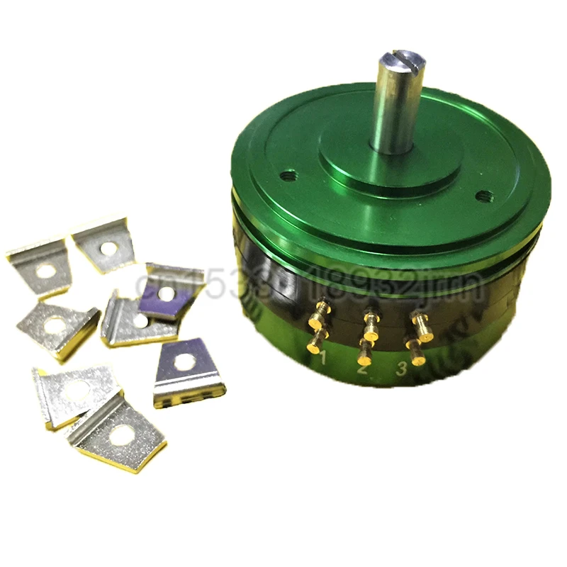 Imagem -04 - Dispositivo de Medição Verde Dobro de Lian Cpp45 x Potenciômetro Plástico Condutor Sensor do Ângulo de 1k 2k 5k 10k Cpp45b x 2