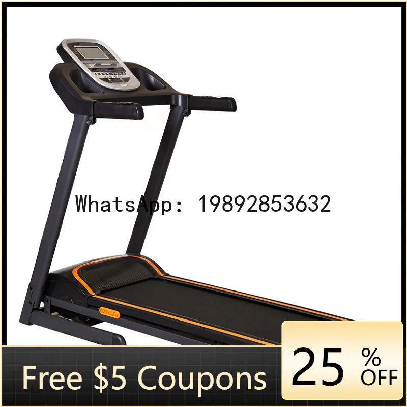 

JX New Ultra-Quiet Walking Machine Foldable Smart Electric Treadmill Gym Treadmill