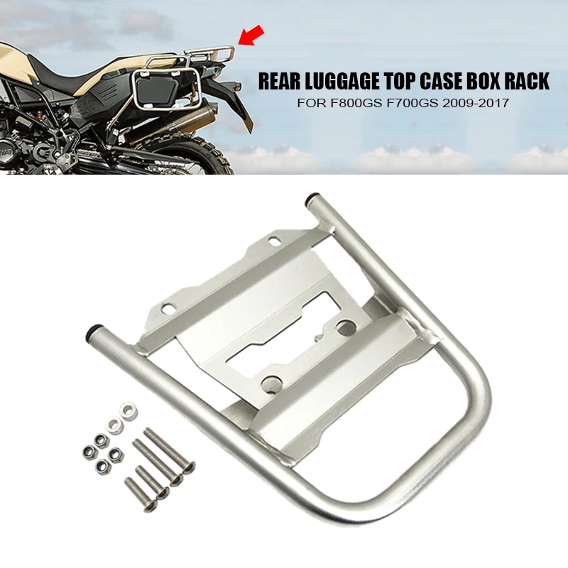 

For BMW F800GS F700GS F800 GS F 700GS F 700 GS 2009 2010 2012 2013 2014 2015 2016 2017 Motorcycle Rear Luggage Top Case Box Rack