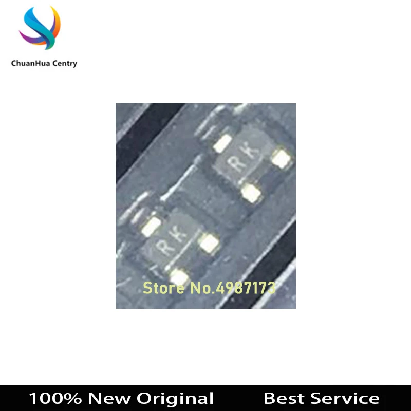 20 Pçs/lote 2N7002KM RK SOT723 Novo e Original Em Estoque