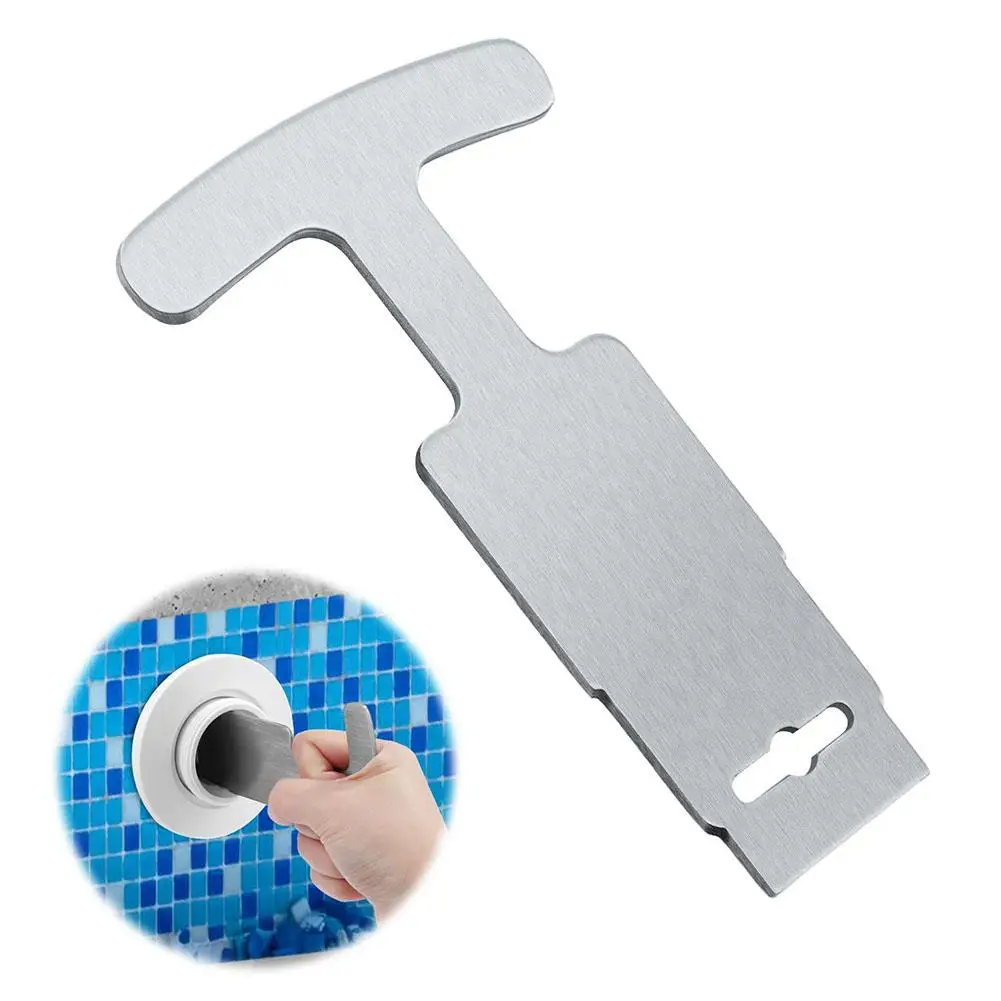 

Pool Plug Removal Tool Multifunctional Corrosion-resistant Removal Efficient Tool Metal Time-saving Convenient C4V5