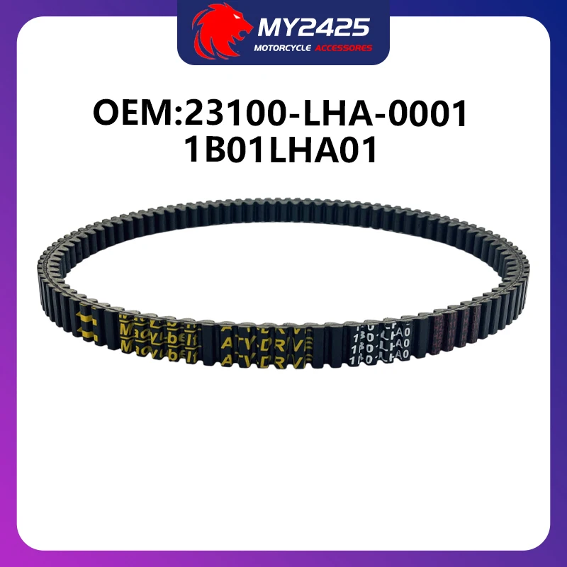 

My2425 Store Drive Belt For SYM HD 300i Citycom S 300i 23100-LHA-0001 1B01LHA01 SYM 300