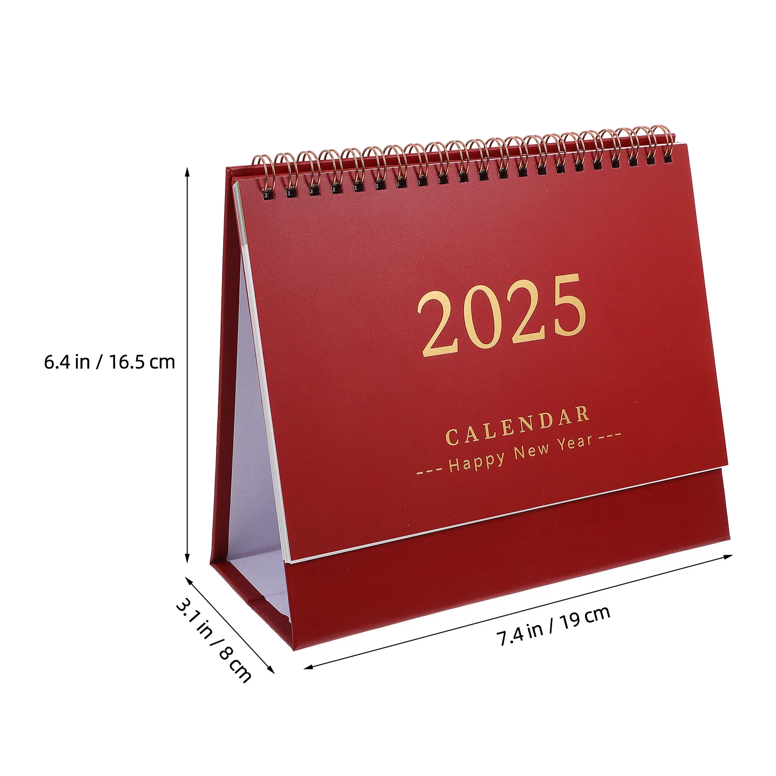 

Portable Desktop Calendar Chic Unique Design Home Office Use Standing Desk Calendar 2024-2025 Manual Change Date Display