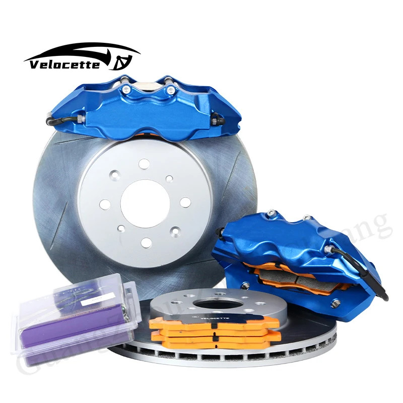 High Quality Front Caliper 4 Piston Big Brake Kit Auto Brake Systems 282mm 285mm Rotor For Honda Civic Fd Ek3 5 Vw Golk Mk4 Mk7