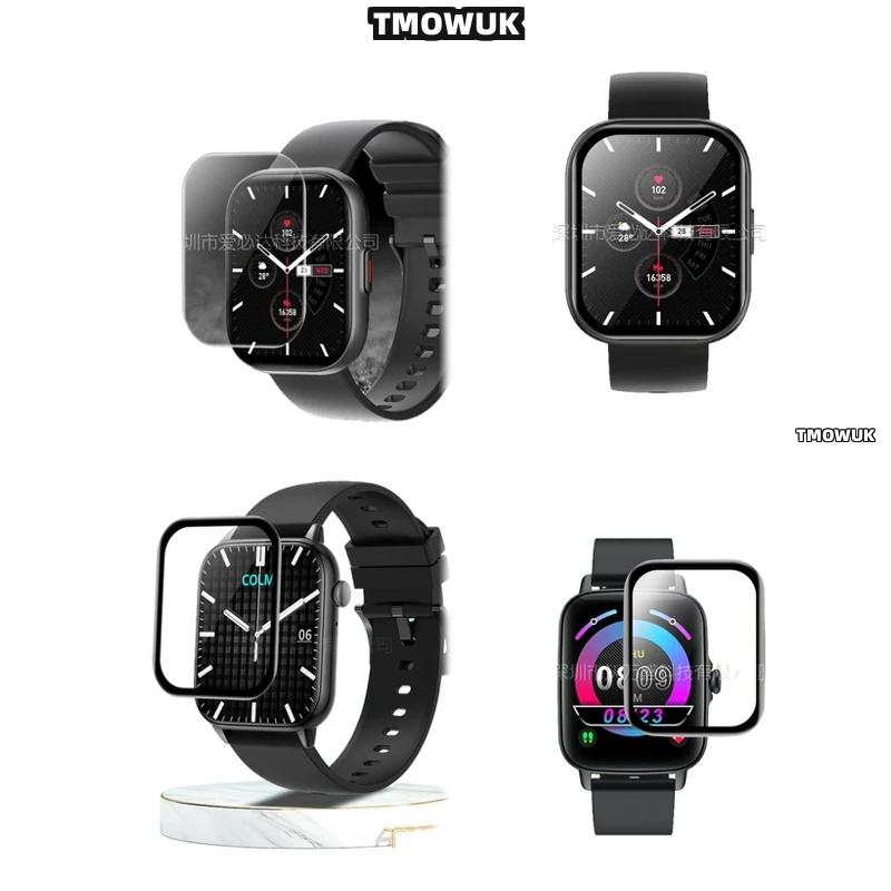 

For Colmi C60 C80 P68 P28 Screen Film, Full Cover Soft Flexible 3D Curved Anti - Scratch PMMA Guard