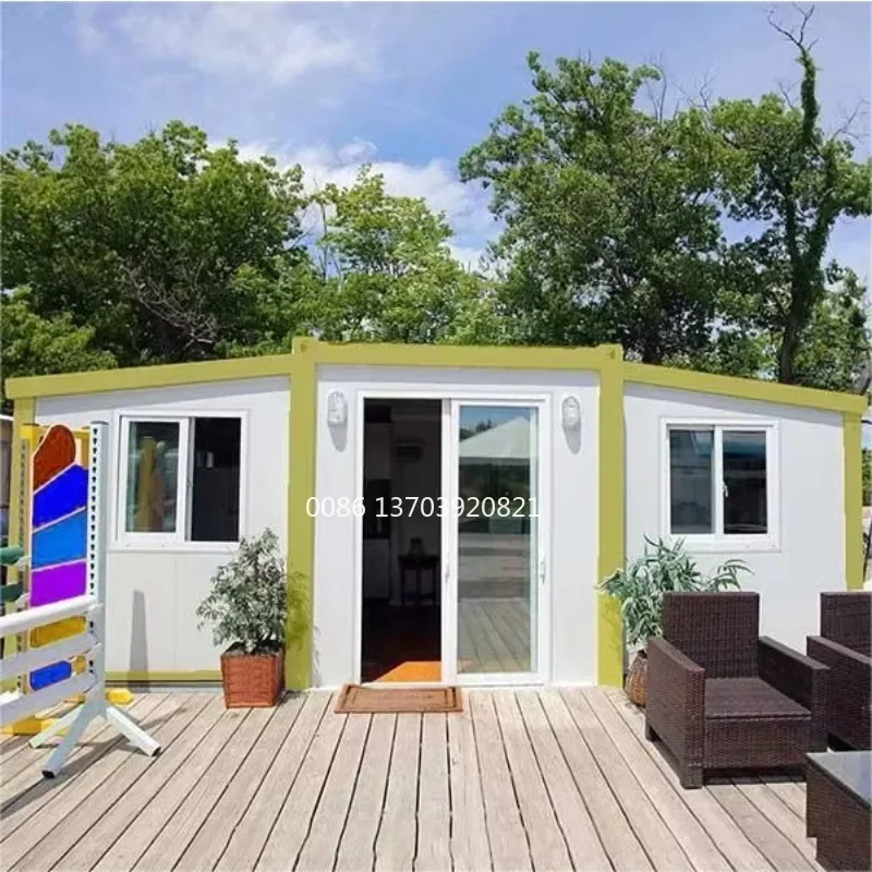 Customized Color 20ft 40ft Luxury Folding Expandable Container House Price with Bathroom and Kitchen for Sale