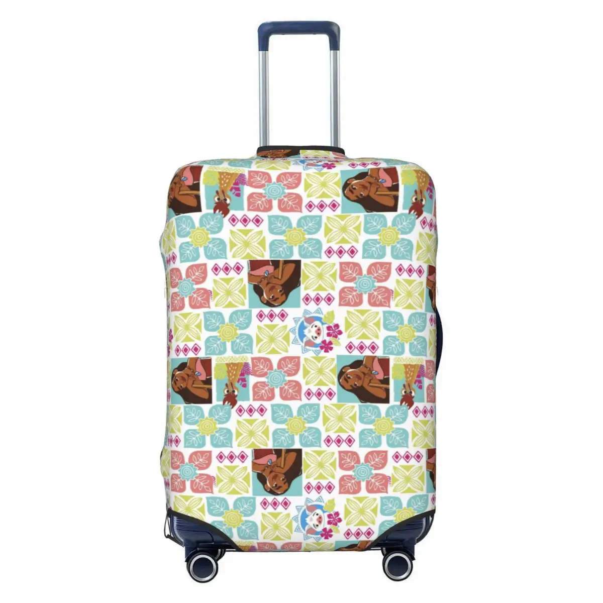 

Custom Moana Cartoon Suitcase Cover Washable Luggage Protective Covers for 18-32 inch