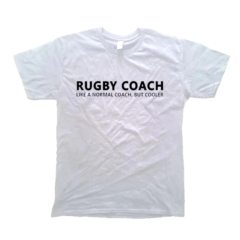 new  2022 men Rugby Trainer Definition Rugby Instruction T Shirts Graphic  Streetwear Short Sleeve Birthday Gifts  T-shirt