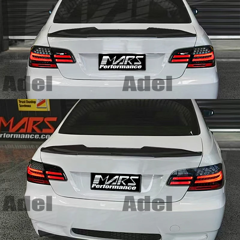 Suitable for BMW 3 Series E92 2006-2014 320i 325i Carbon Fiber M4 MP PSM Style Roof Spoiler Luggage Wing Tail Kit