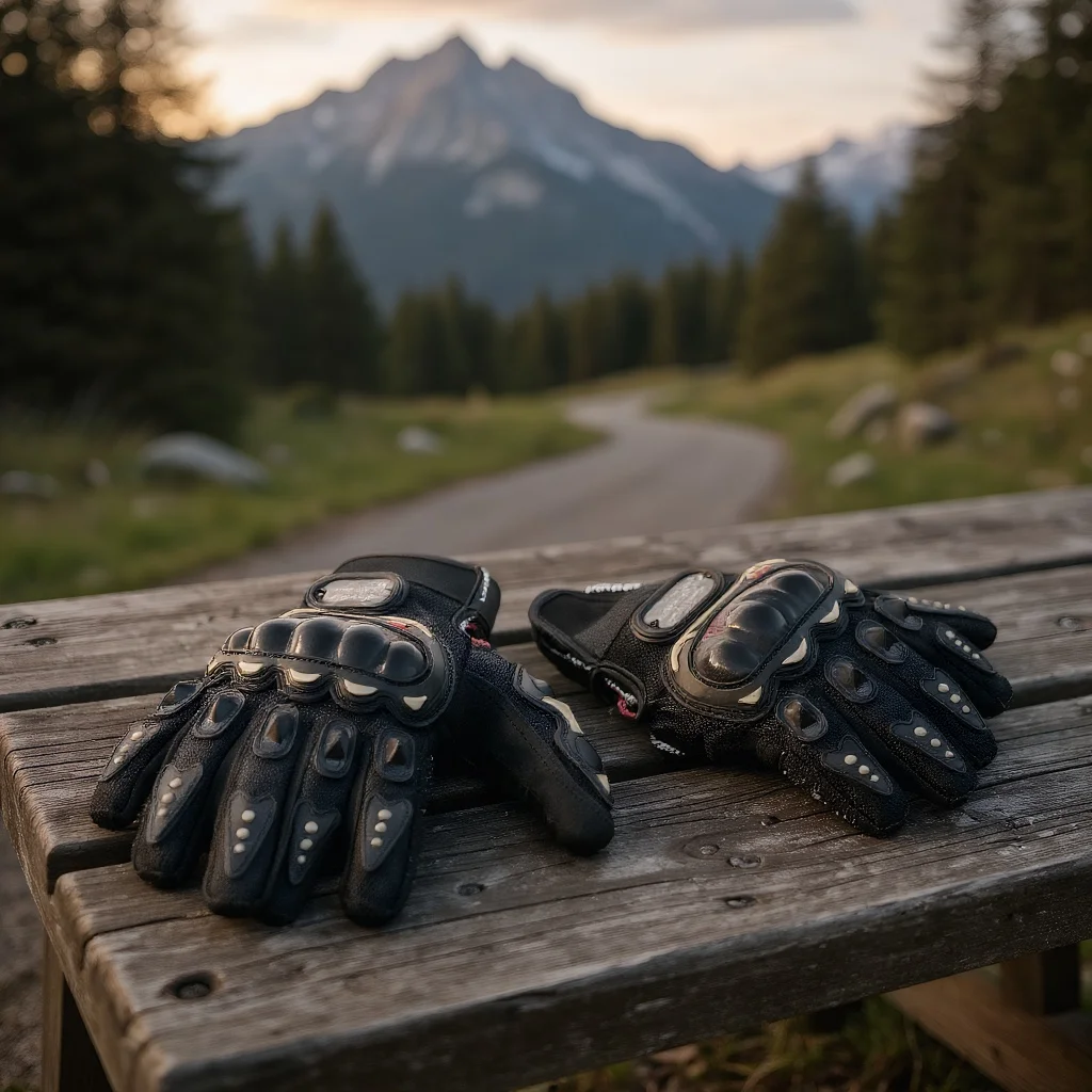 

Мужские мотоциклетные перчатки с полным пальцем - велосипедное снаряжение, носимые женские перчатки Knight Racing, варежки, защитное снаряжение