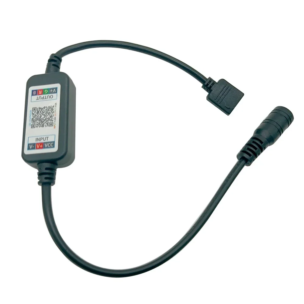 DC 5V-24V Bluetooth LED Light Controller Mini Wireless Dimmer 3 Channel RGB Led Controller For RGB LED Strip Light DC/USB