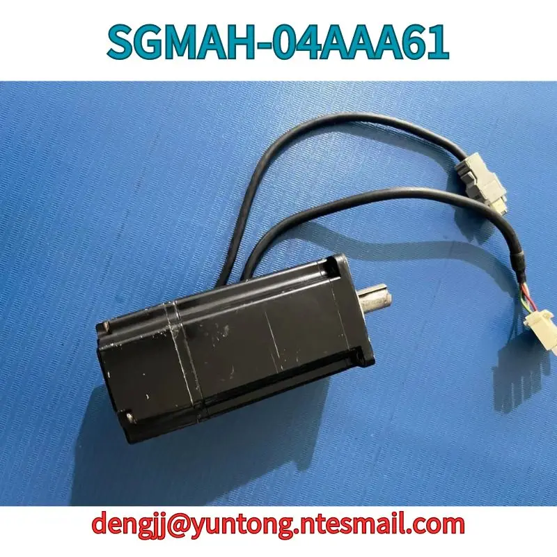 Used SGMAH-04AAA61 servo motor 400W test OK Fast Shipping