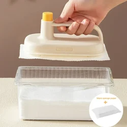 New Replaceable Sponge Wipe Cleaning Brush Window Cleaner Stove Decontamination Wet and Dry Dual Use Kitchen Cleaning Supplies