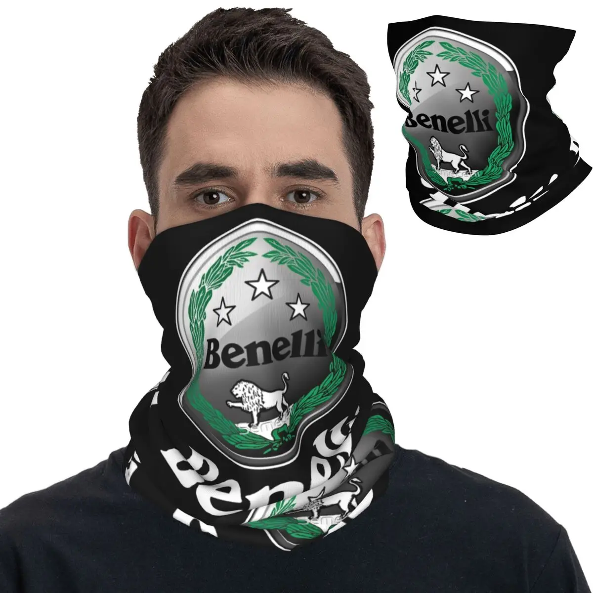 

Мотоциклетная бандана Benelli, накидка на шею, шарф с принтом, многофункциональная повязка на голову для верховой езды для мужчин и женщин, для взрослых, ветрозащитная