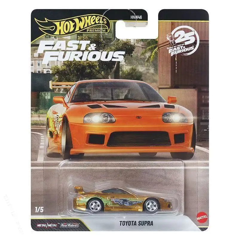 Hot Wheels Premium Fast & Furious HNW46 2026 1:64 Diecast Alloy Car Model Toyota Supra Lexus LFA Collectible Toy Gift Display