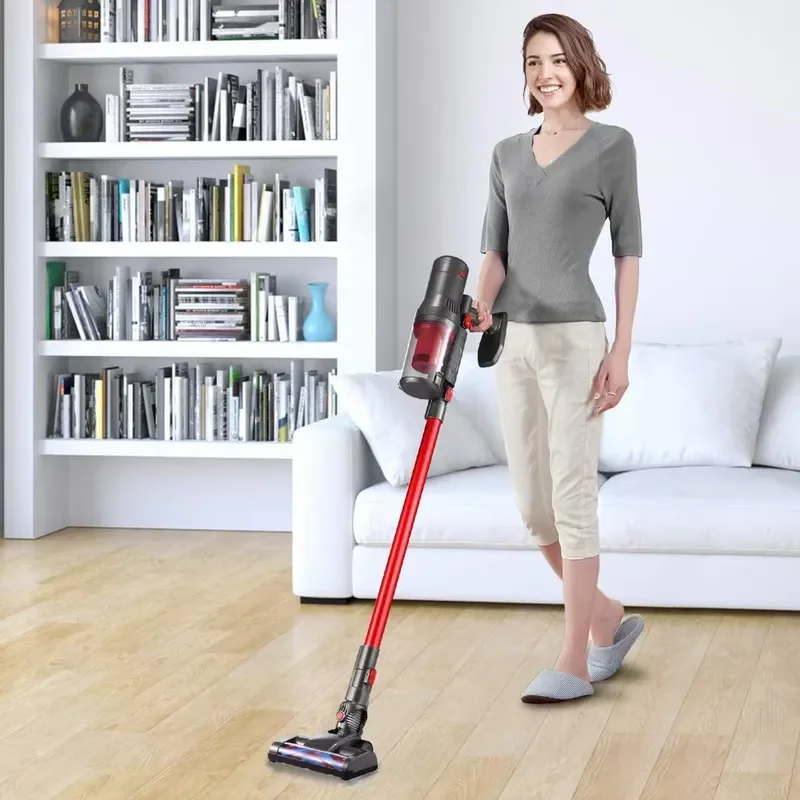 Portable Mini Handheld Vacuum Cleaner for Car Home Desktop Cordless Strong Suction Dust Collector Small Household Cleaning