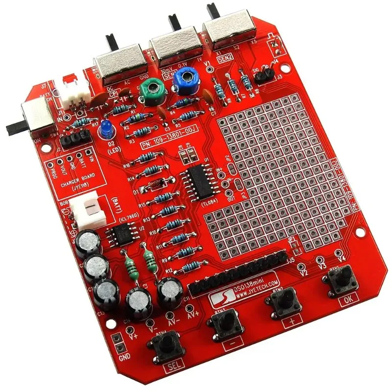 DSO 138 راسم الذبذبات الصغير DIY تخزين رقمي USB محمول باليد #2