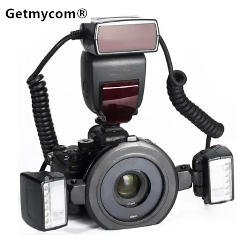 

Для Yongnuo YN24EX YN14EX II TTL Макрокольцевая вспышка Светодиодная макро-вспышка Speedlite 2 шт. Адаптер вспышки 4 шт. для Canon для Sony
