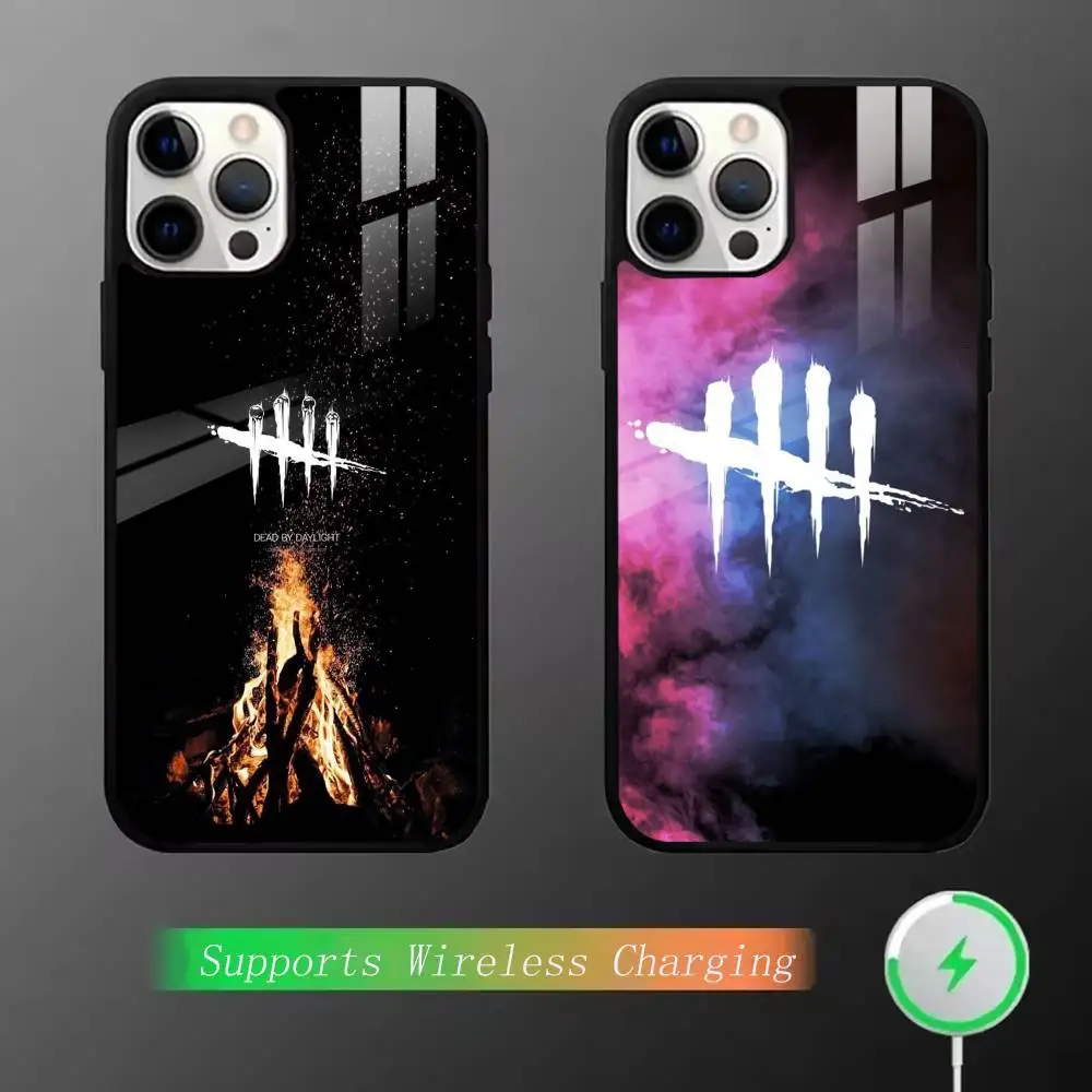 Чехол для телефона D-Dead by Daylight с логотипом Claw Marks для iPhone 15, 16, 17, 14, 13, 12, 11 Plus, Pro, магнитный, для беспроводной зарядки