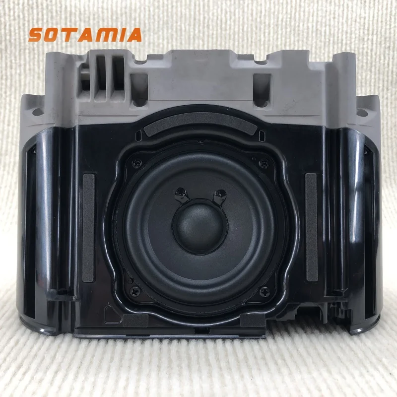 

SOTAMIA 1Pcs 3 Inch Two Way HIFI Passive Speaker 4 Ohm 15-30W with Line /Without Wire Tweeter Bass Center Surround Front Audio