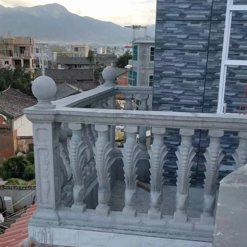 Summer Breeze Concrete Seahorse Cast in Place Baluster Mold, Home Balcony Fencing, Balustrade Construction, 90cm/ 35.4in Hight