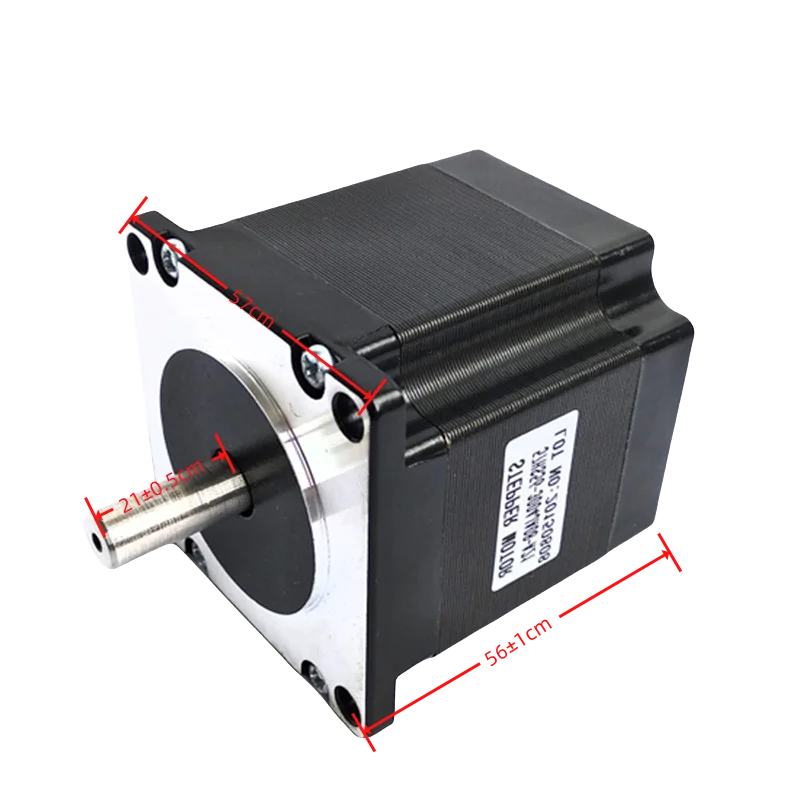 Nema 23 Stepper Motor 1.2N.m 180Oz-in  3A 57x56mm  2 phase DC Motor 57HS56 Shaft diameter 6.35mm/8mm For CNC Router 3D Printer