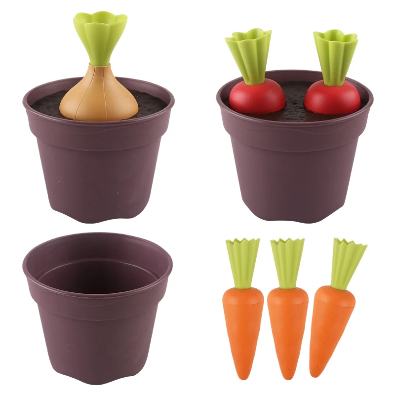 Pala para niños, aspersor para plantar, juguetes para jugar a las casitas, juego de macetas de rábano y arena, juego de arena para playa, regalos de cumpleaños