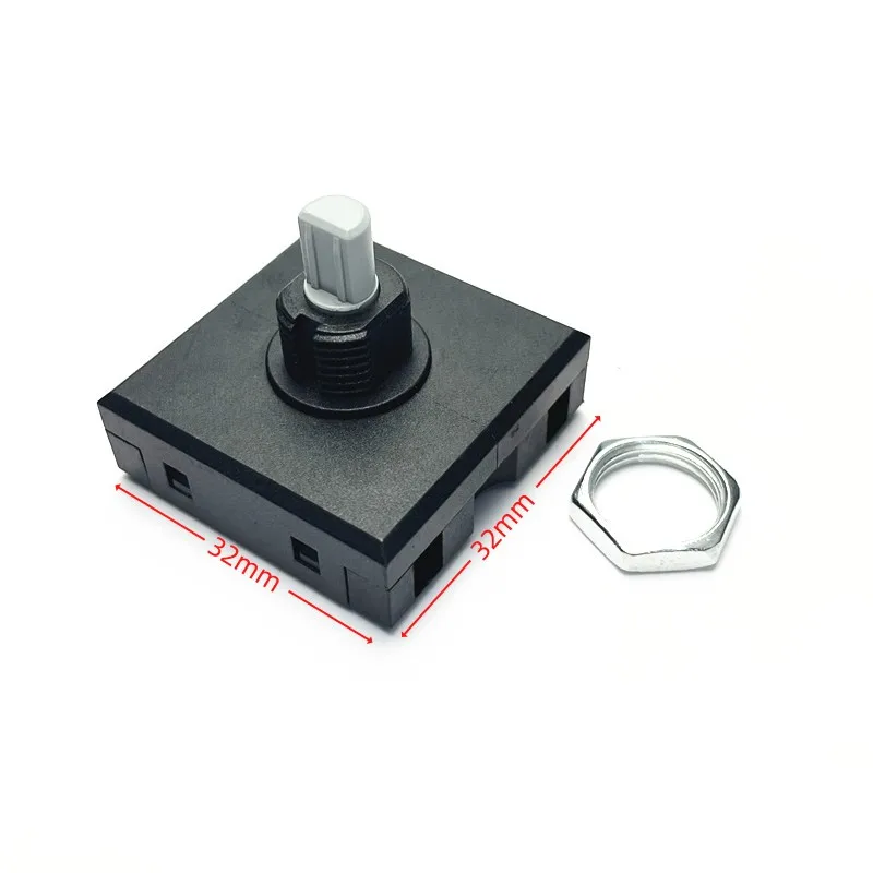 1개 기어 속도 조절 스위치 4, 플러그 2/3 기어 전기 압력솥 건강 관리 냄비 팬 사각 회전 스위치 25/32mm LG