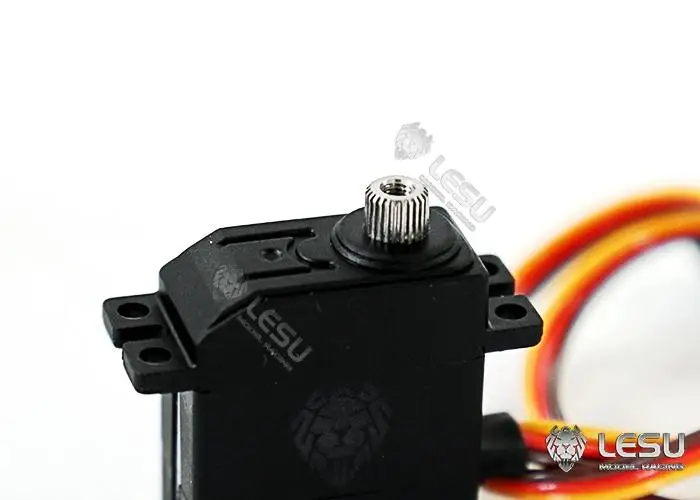 LESU Modell Digital Servo 12G/3,3KG Drehmoment Servo Titan Metallgetriebe Universal RC Modell Spielzeug Upgrade Modifikationsteile – Detail 6