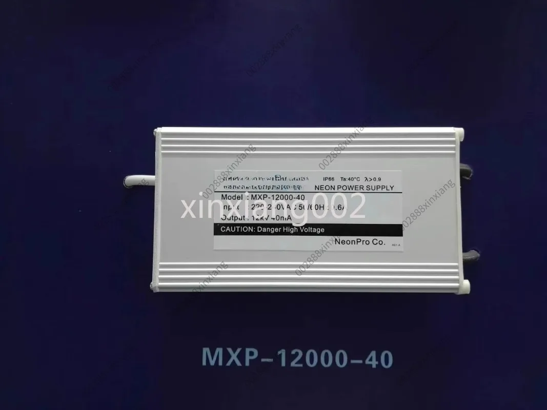 Electronic Neon Lamp Transformer MXP12kv15KV 40mA Load High-frequency High-voltage Ballast Power Supply