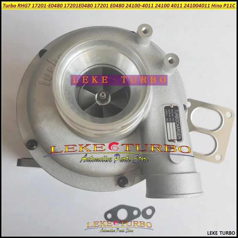 

ww Turbo RHG7 17201-E0480 17201E0480 24100-4011 For Hino P11C 17201 E0480 24100 4011 241004011