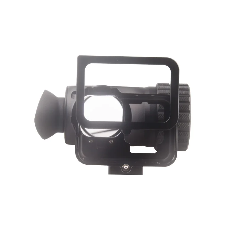 GoPro Hero 12/11/10/9 Camera Adapter Bracket Scope Side Black Aluminum Record While Aiming lunetas para caça For Outdoor Scenes