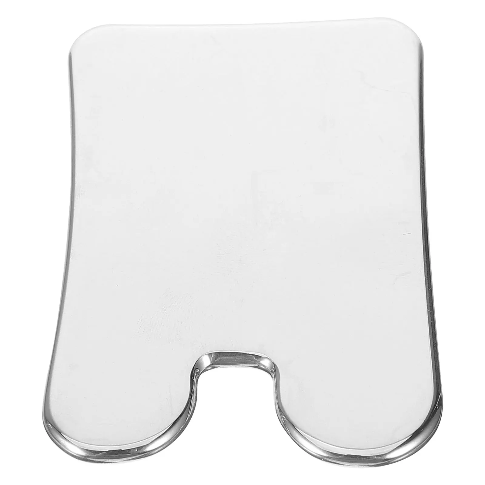 Nierdzewna płytka do masażu twarzy, narzędzia do pielęgnacji skóry twarzy, masażer do pielęgnacji skóry.