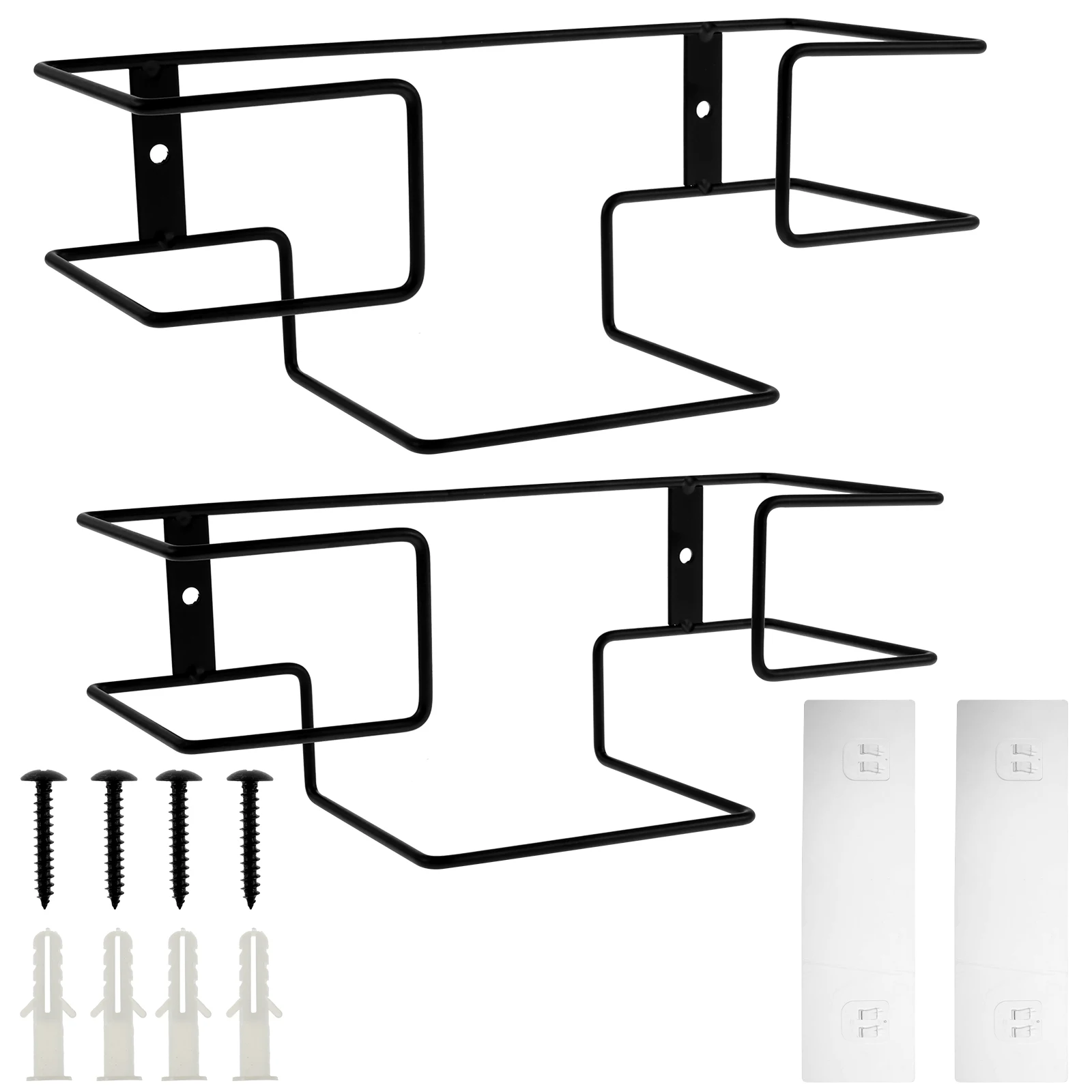 2PCS/Set Glove Box Holder Wall Mount Disposable Tissue Dispenser Metal Rack for Rubber Latex Gloves Organizer Facial Tissue Home