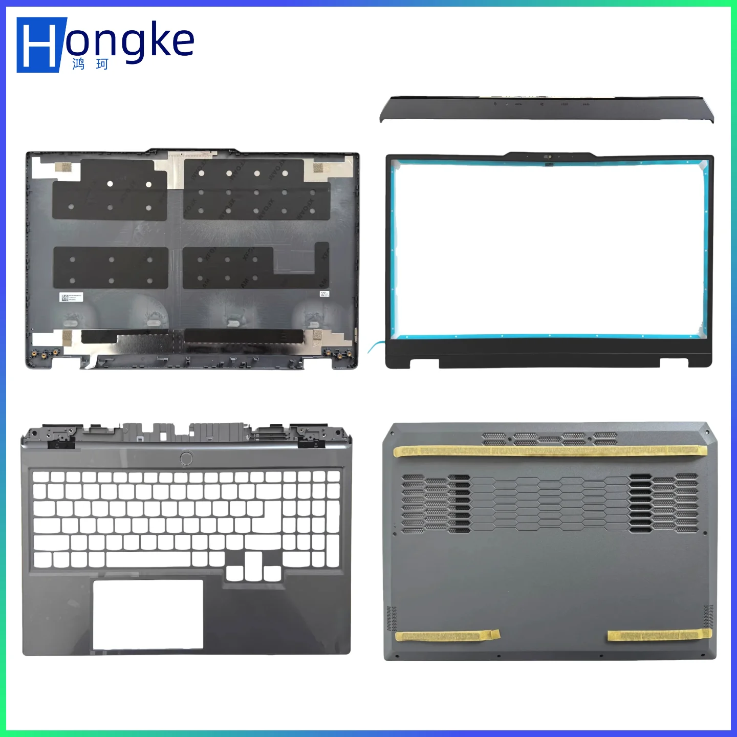 

Новинка для Lenovo G5000 IRX9 2024 LOQ 15IAX9 AHP9, задняя крышка ЖК-дисплея для ноутбука, верхний чехол/рамка ЖК-дисплея/крышка упора для рук/нижняя базовая крышка