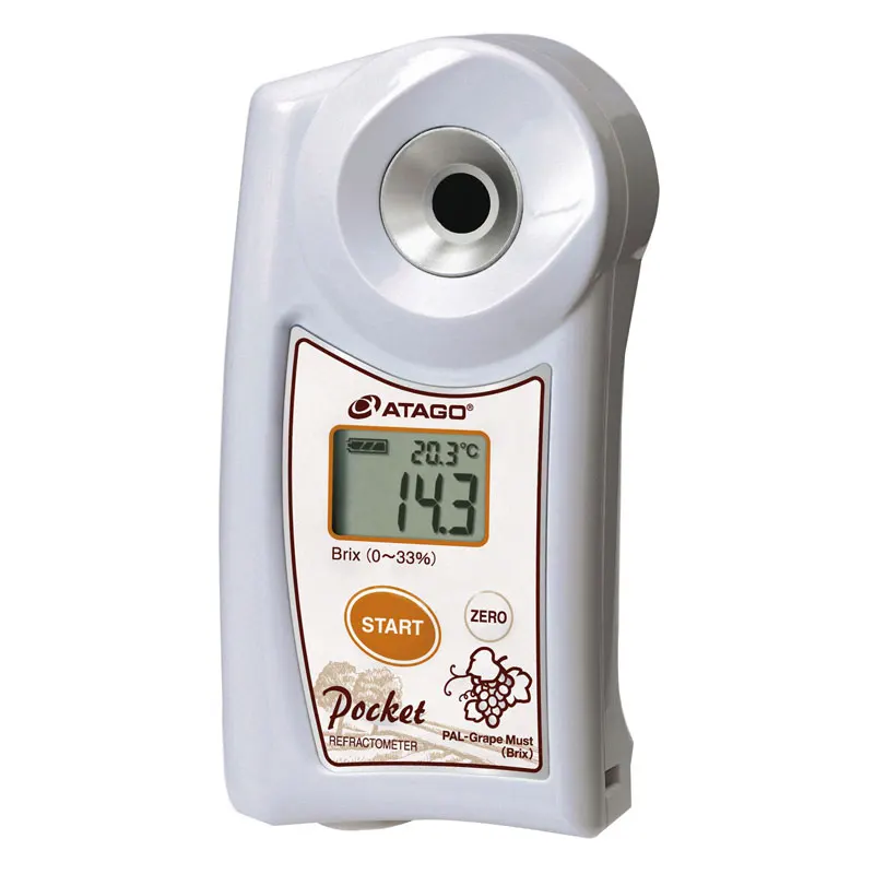 ATAGO Digital Sugar Meter Fruit Sugar Meter Beverage Refractometer Concentration Meter