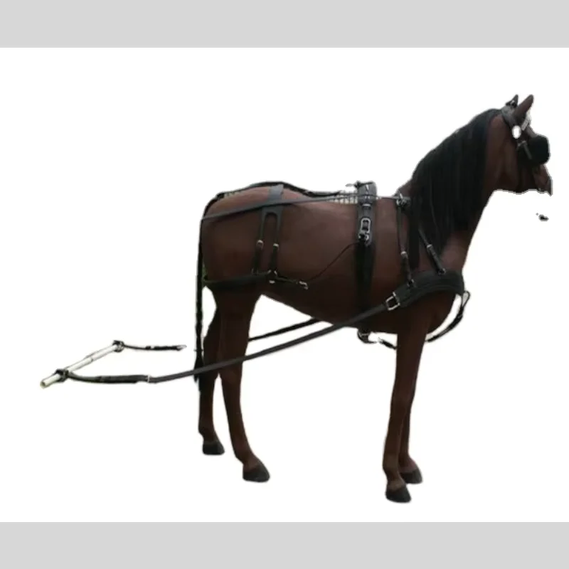 

Outdoor Sports Horse Harness PVC Equipment for Horse Riding and Carriage Pet Training Supplies Horse Care Products