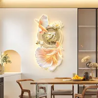 European Wall Clocks Led Kitchen Aesthetic Silent Design Fashion Wall Watch Restaurant Relaxing Orologio Da Parete Wall Decor