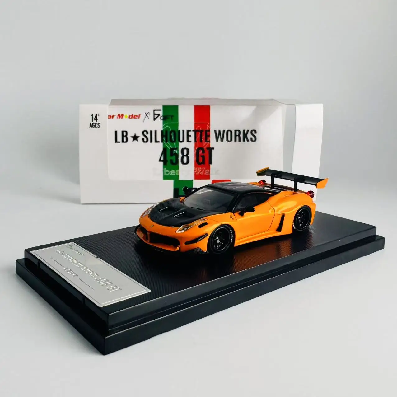 

Star Model 1:64 LBWK Ferrari 458 GT alloy car model