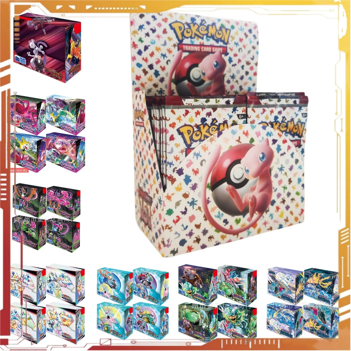 Réplicas de tarjetas PTCG versión en inglés SCARLET VIOLE 151 remaches destinados evoluciones prismáticas tarjetas coleccionables regalos Juguetes