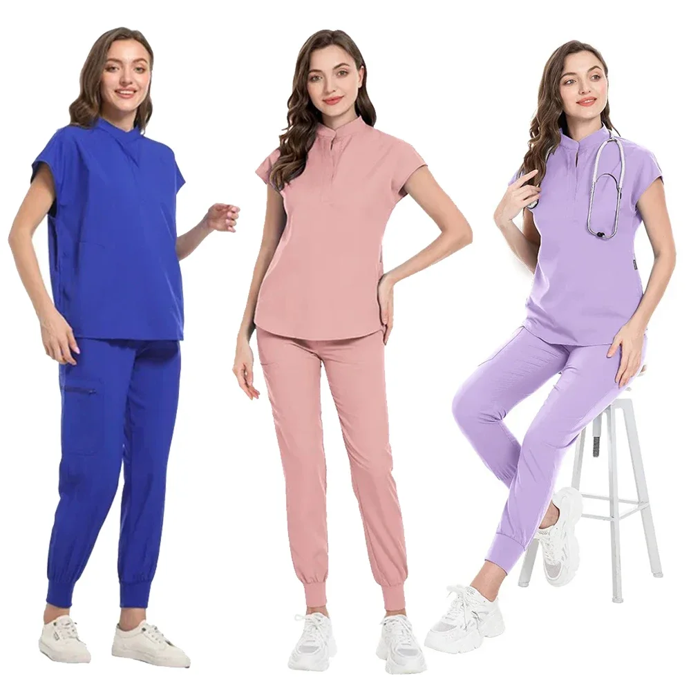 医療制服女性スクラブセットナース看護作業服美容サロンスパ作業服手術スーツラボ病院全体