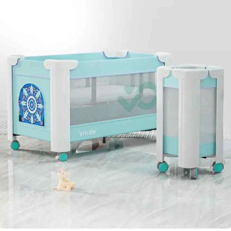 Cama de bebê moderna europeia, elegante, japonesa, luxuosa, confortável, multifuncional, luxuosa, móveis para sala de estar