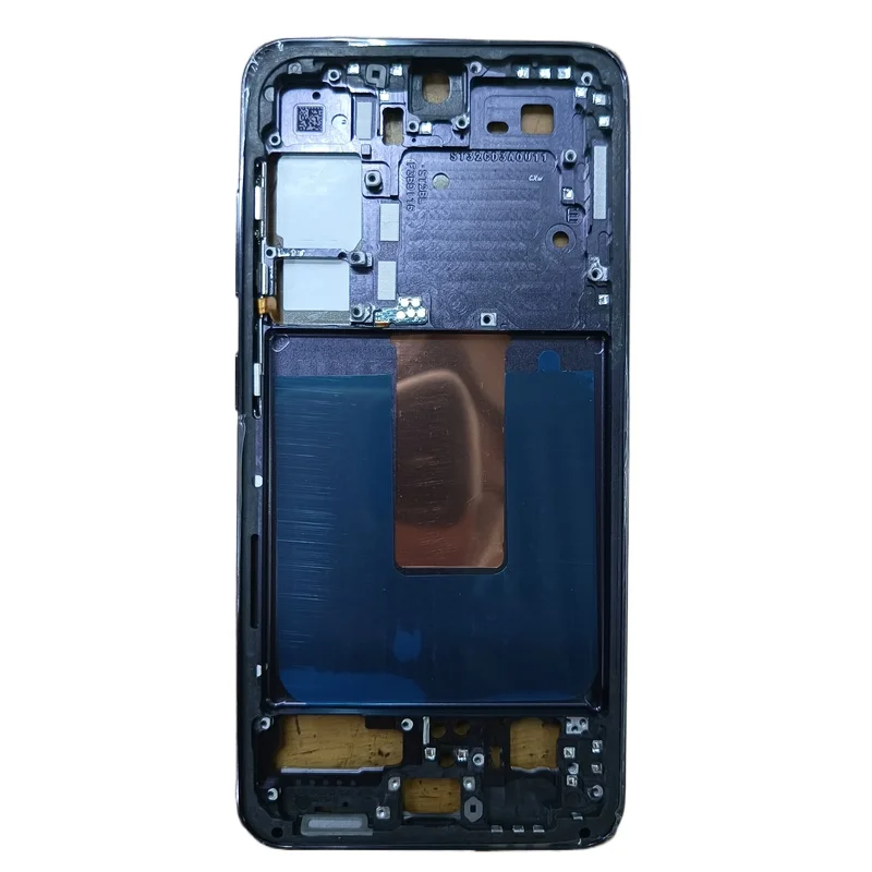 

For Samsung Galaxy S23 S911 (EU version / US version) Middle Frame Housing Board LCD Bezel Repair Spare Part + Side Buttons