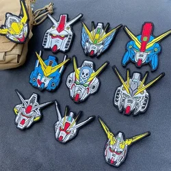 Mobilny garnitur Gundam Morale haftowane naszywki do wieszak na ubrania i pętli opaski personalizowany plecak dekoracyjna naklejka